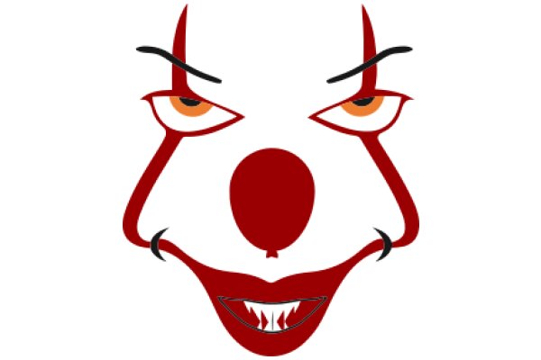 The Clown's Eyes: A Study in Contrast