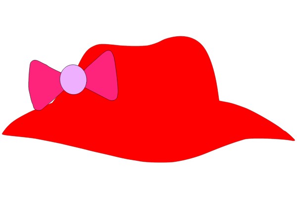 Red Hat with Pink Bow
