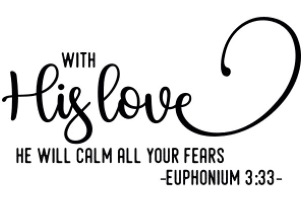 With His Love: A Quote from Euphonymus 3:33