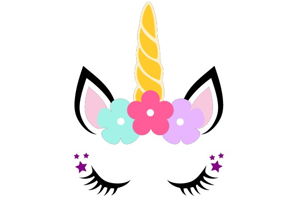 Magical Floral Unicorn