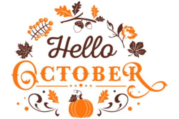 Autumn Greetings: A Seasonal Welcome from Hello October