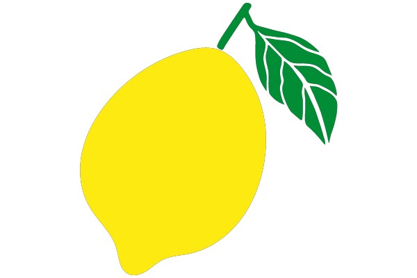 Vibrant Lemon Clip Art