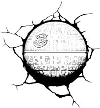 The Art of Science Fiction: A Black and White Illustration of a Star Wars Millennium Falcon