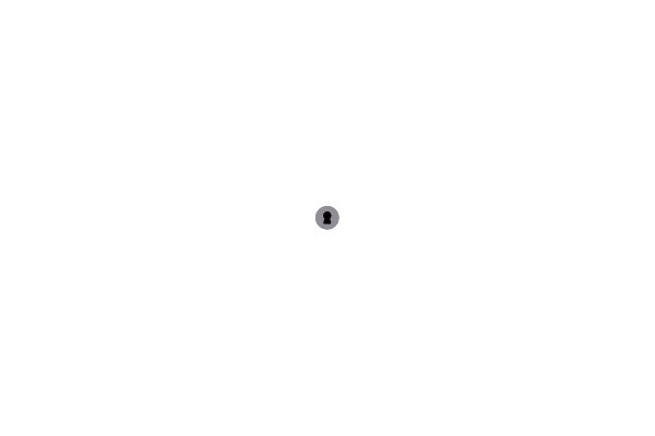 A Keyhole in a Circle: An Abstract Artwork