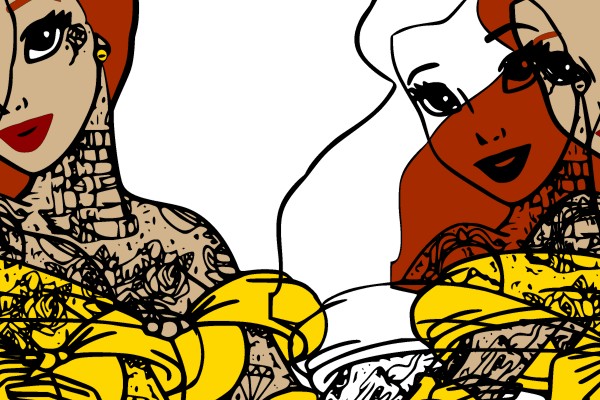 Tattooed Princesses in Color