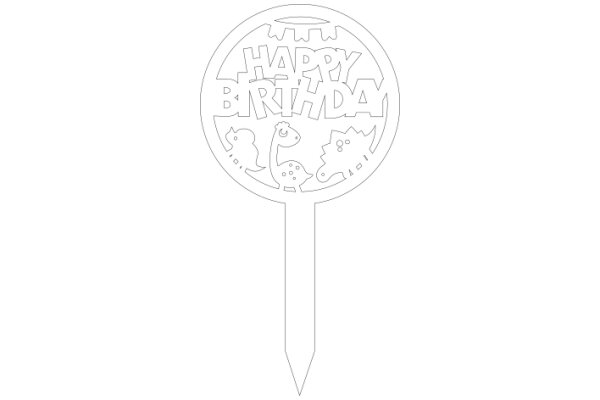 Happy Birthday Celebration: A Unique Decoration for a Pet Lover's Birthday