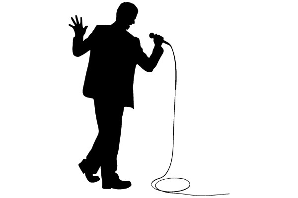 Silhouette of a Performer