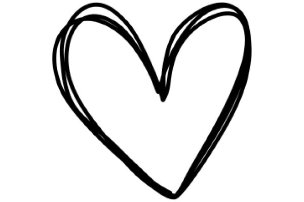 A Simple, Drawing of a Heart