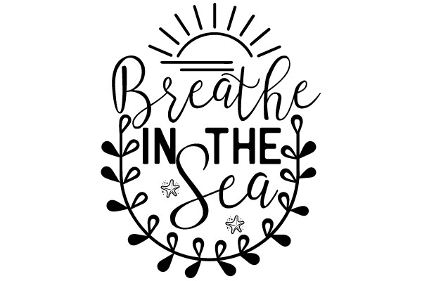 Breathe in the Sea: A Calming Illustration
