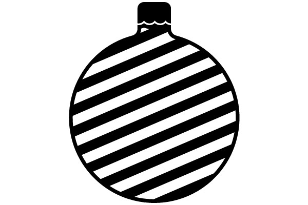 Striped Christmas Ornament