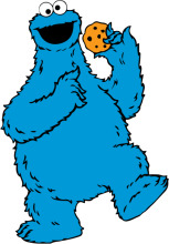 Cookies and Cuddles: The Blue Cookie Monster's Delightful Adventure