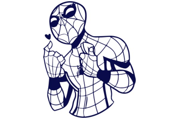 Spider-Man's Heartfelt Gesture: A Touching Illustration