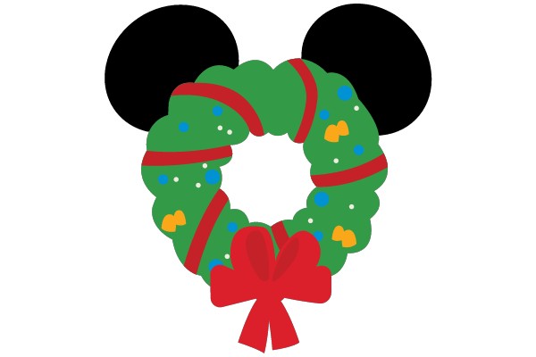 Mickey Mouse Christmas Wreath
