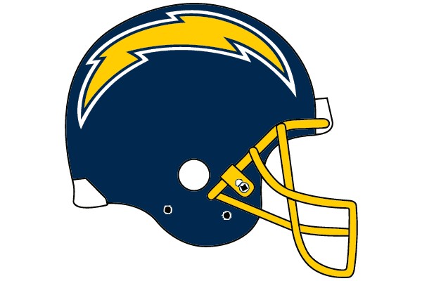 San Diego Chargers Helmet