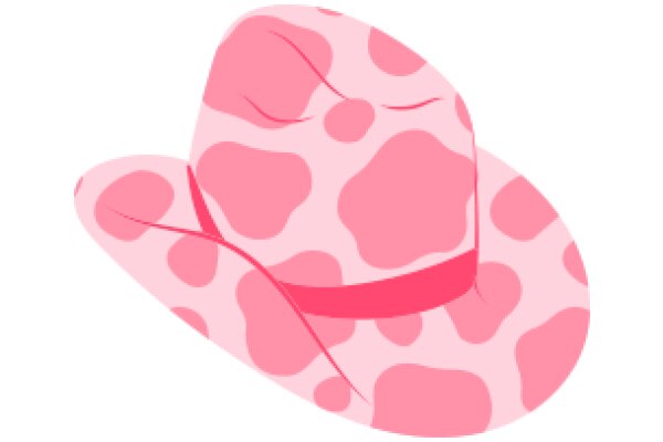 A Pink Cowboy Hat with a Polka Dot Pattern