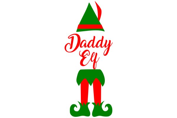 Festive Christmas Greeting: A Fatherly Elf's Wish