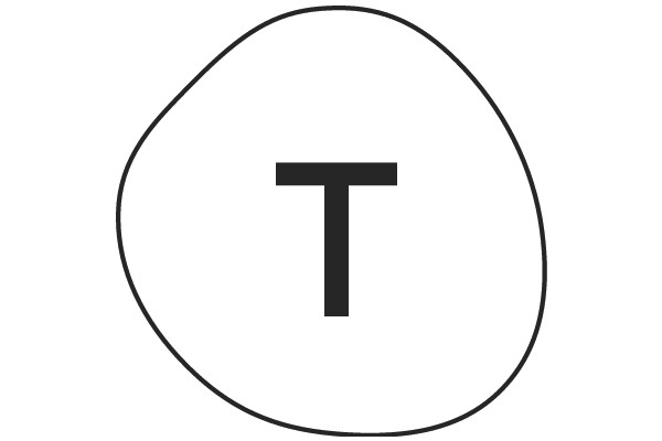 A Simple Logo: The Letter 'T' in a Circle