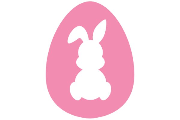 A Soft Pink Egg with a Bunny Inside