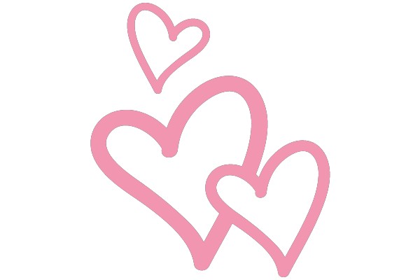 Three Pink Hearts