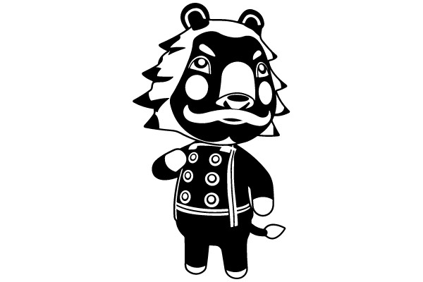 Royal Lion Costume Clip Art