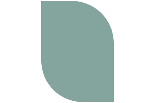 A Solid Shape in a Solid Color
