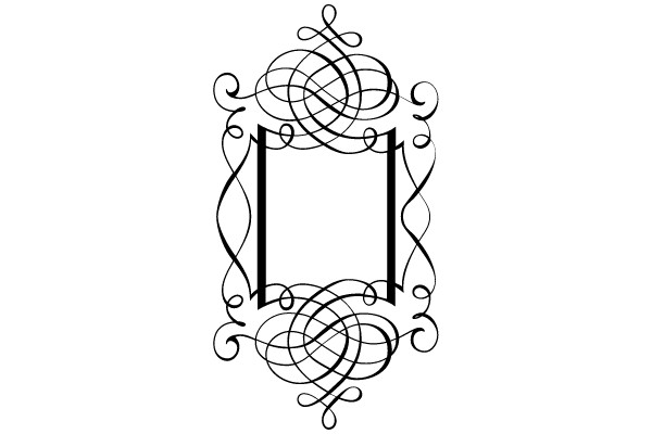 Ornate Vintage Frame with Flourishes