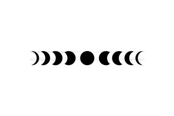 Solar Eclipse Phases Diagram