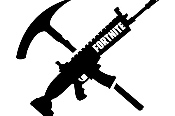 Fortnite Gun and Tool Silhouette