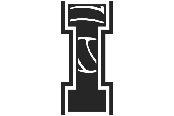 Stylized Logo with Letter 'I'