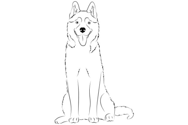 A Loyal and Friendly Dog, Ready for Adventure!