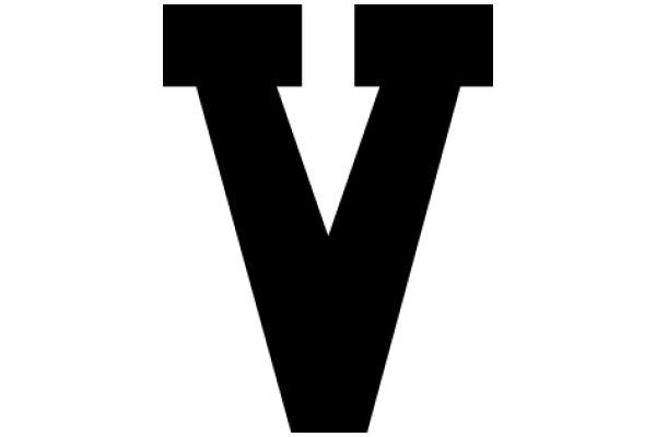Vintage Typography: A Classic 'V' Design