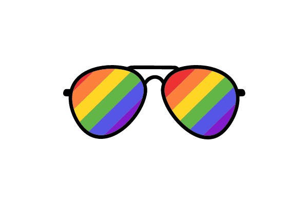Vibrant Stripes: A Playful Take on Classic Sunglasses