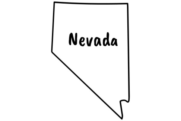 Simplistic Map of Nevada