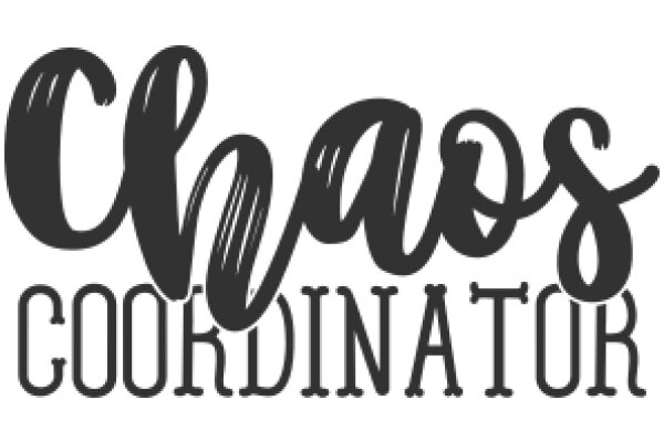 Chaos Coordinator: A Playful and Creative Logo Design