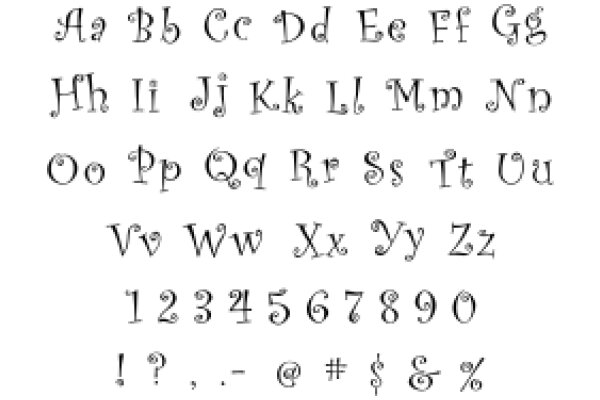 Handwritten Typography: A Collection of Alphabets and Numbers