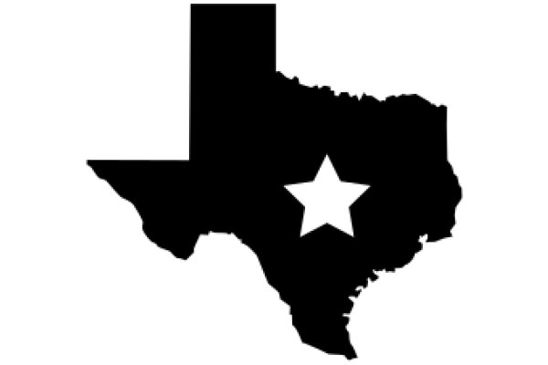 Silhouette of the Texas State Symbol