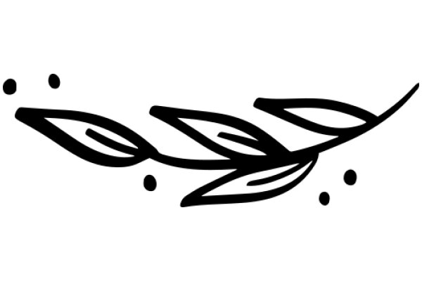 Stylized Arabic Calligraphy with a Flower Motif