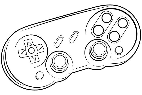 Classic Game Controller: A Retro Gaming Icon