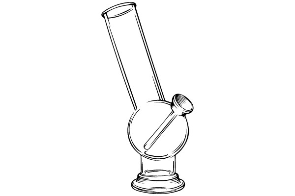 Glassware for Laboratory Use: A Detailed Illustration