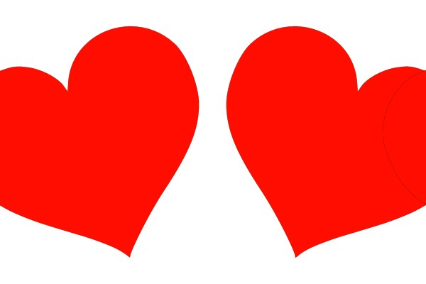 Two Red Hearts
