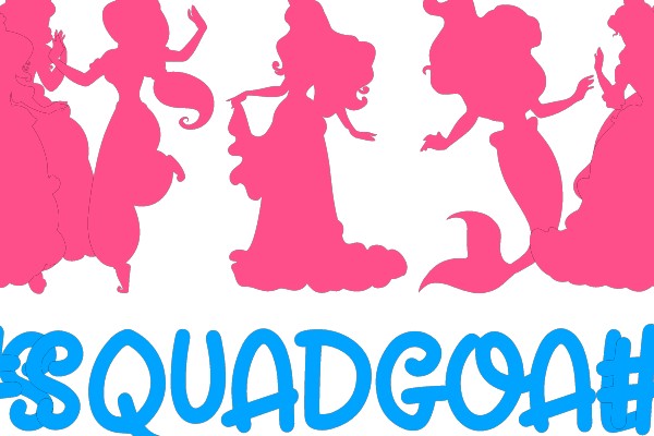 Squad Goals: Celebrating Disney Princess Silhouettes