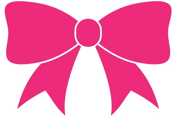 Pink Bow Clip Art