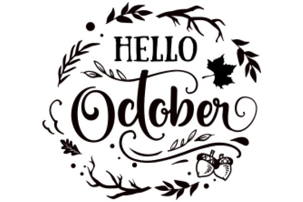 Welcome to October: A Seasonal Greeting with a Touch of Autumn Charm