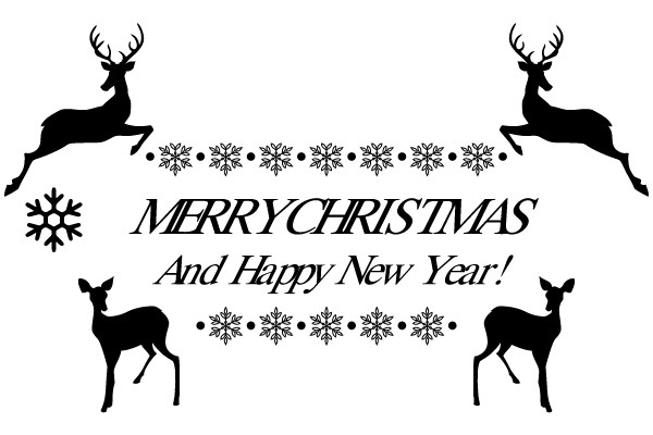 Merry Christmas and Happy New Year!