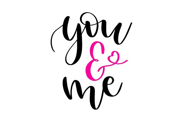 you & me
