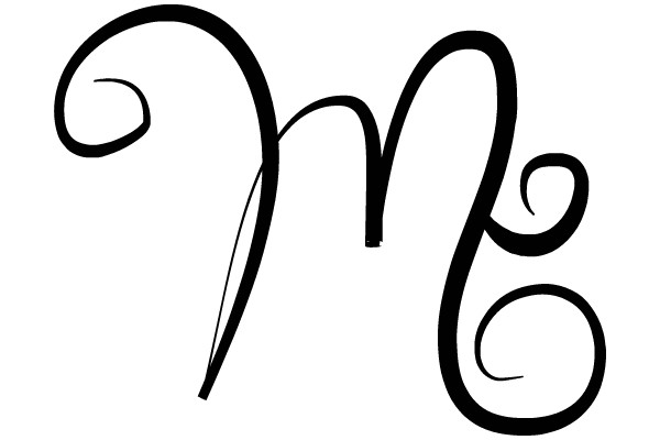 Handwritten Swirls and Curves