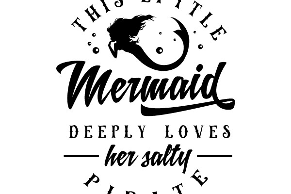 This Little Mermaid Deeply Loves Her Salty Pirate