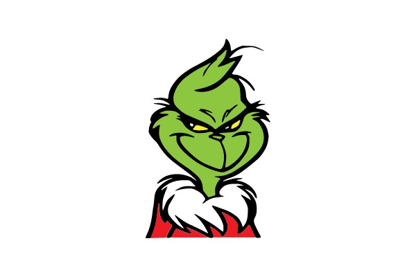 The Grinch's Mischievous Smile