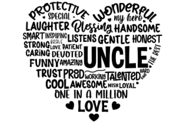 A Heartfelt Tribute to Uncle: A Collection of Words and Phrases That Celebrate His Unique Character and the Love He's Shared with Us