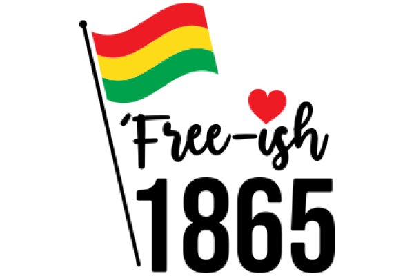 Celebrating Freedom and Love with a Colorful Flag and a Heartfelt Message